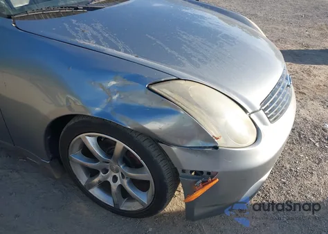 2004 Infiniti G35 from USA, damaged, VIN JNKCV54E54M824896